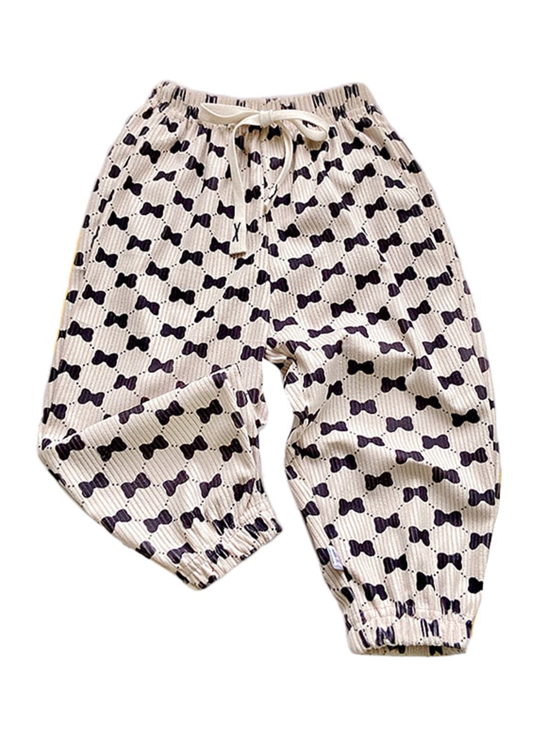 

StyleCast Boys Beige Abstract Printed Easy Wash Joggers