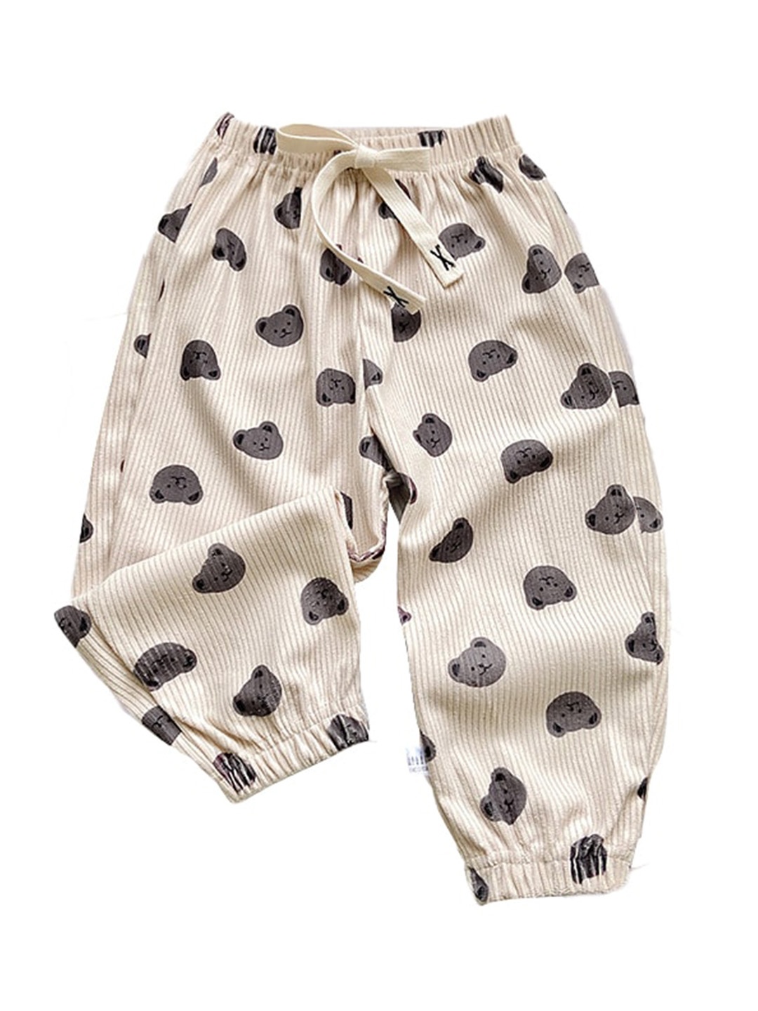 

StyleCast Boys Conversational Printed Mid Rise Joggers, Beige