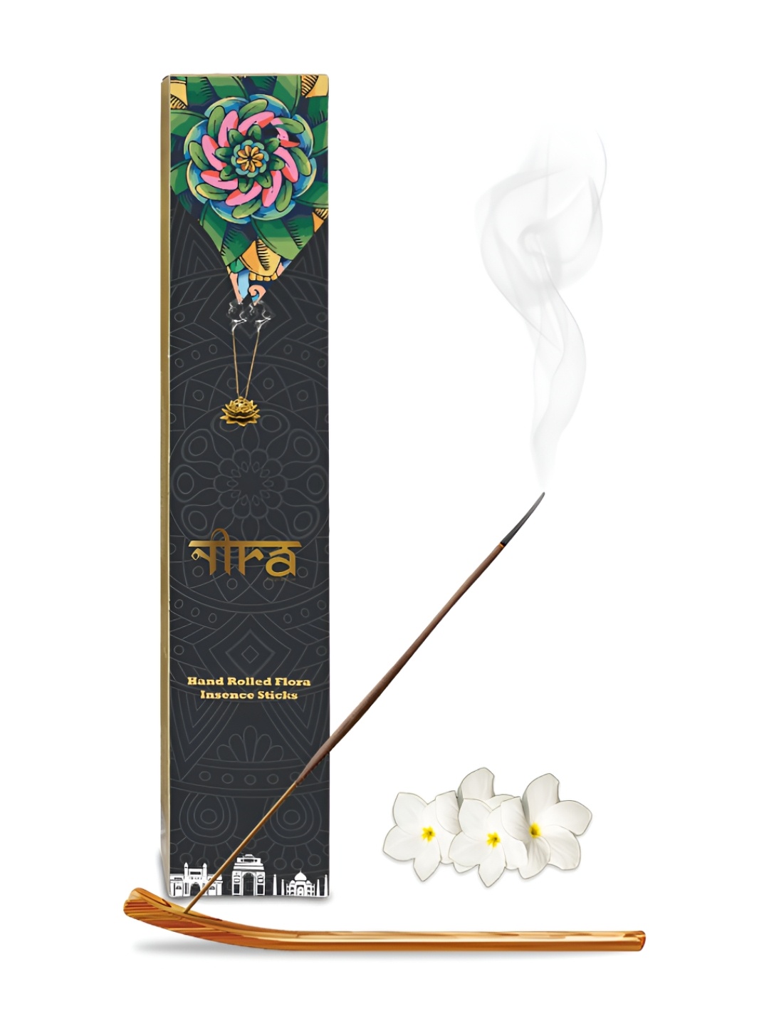 

Nira Fragrances Brown Pure Cow Dung NagChampa Incense Sticks