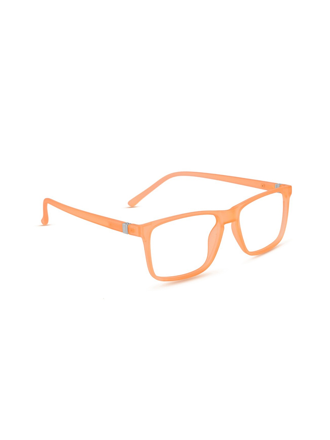 

KAEN EYEWEAR Unisex Full Rim Square Frames, Orange