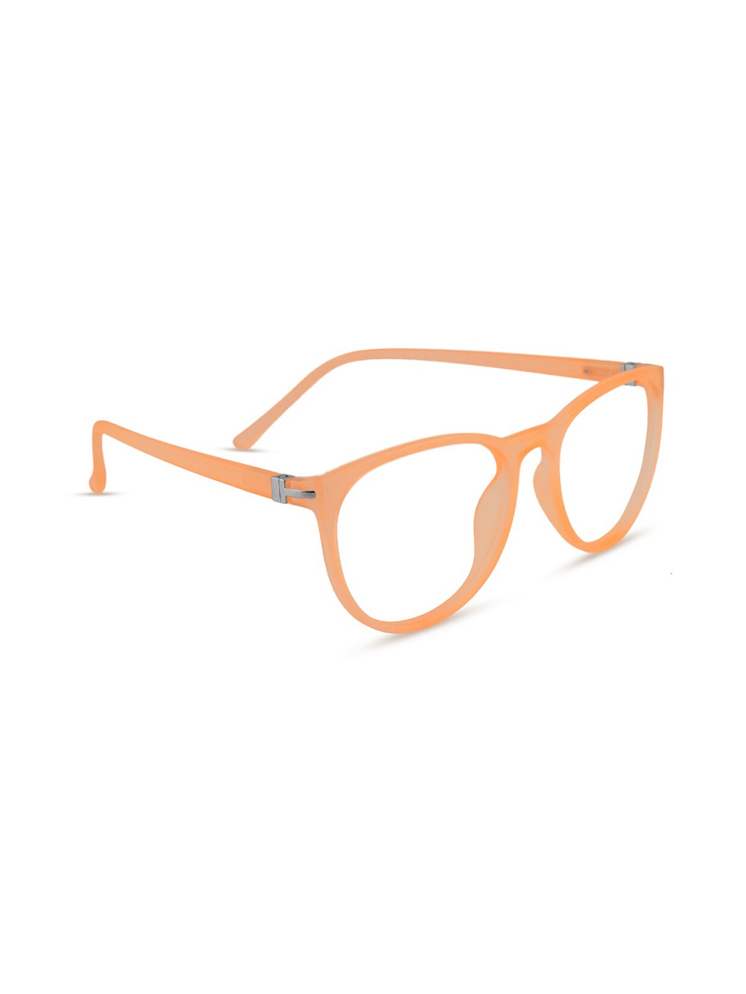 

KAEN EYEWEAR Unisex Full Rim Square Frames, Orange