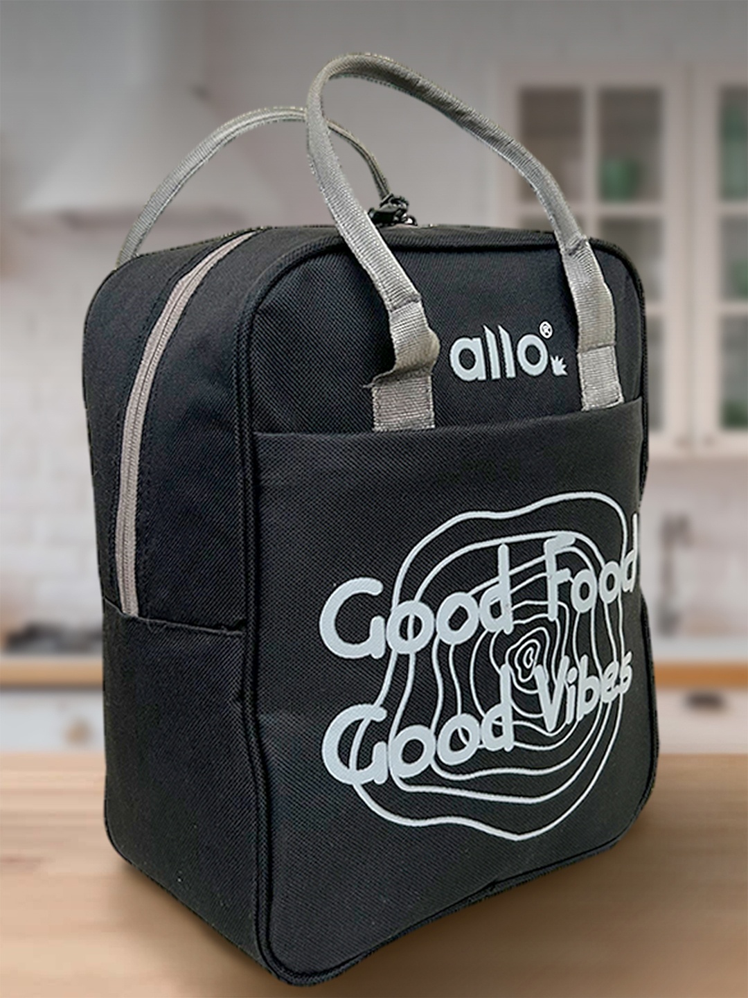 

Allo Insulated Reusable Multipurpose Lunch Bag, Black