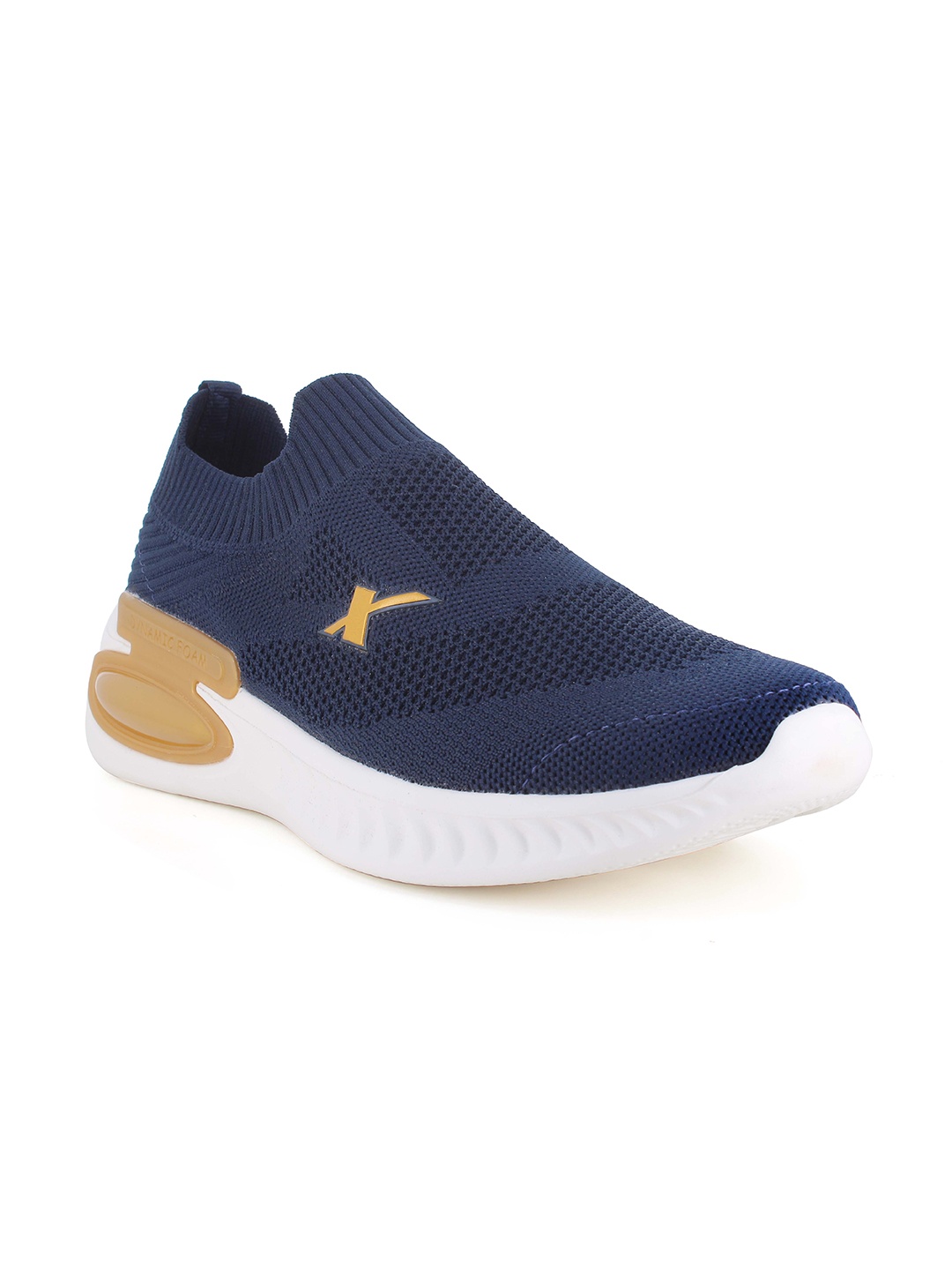 

Sparx Men Mesh Walking Slip-On Shoes, Navy blue