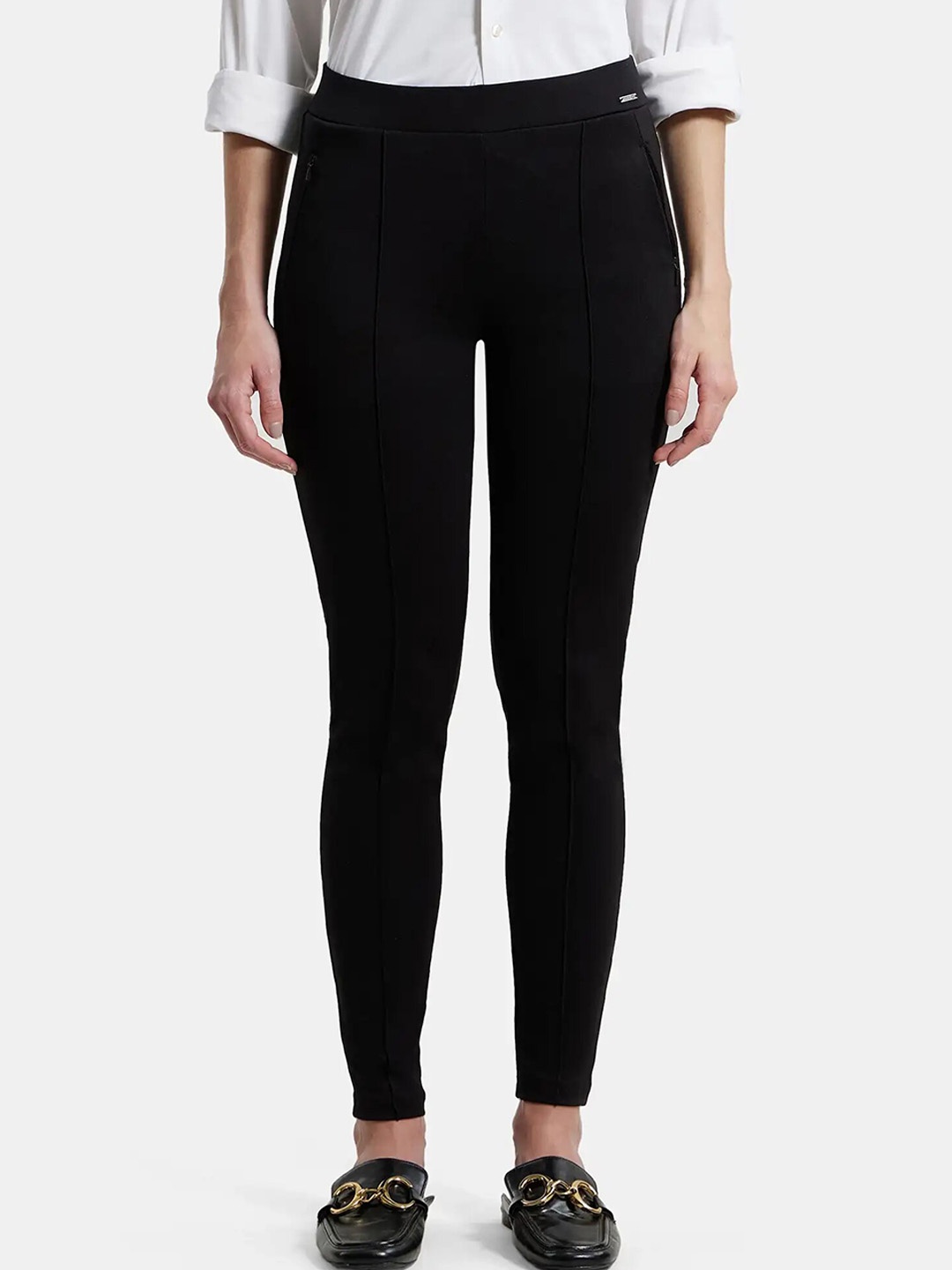 

Jockey Women Ankle-Length Tights, Black