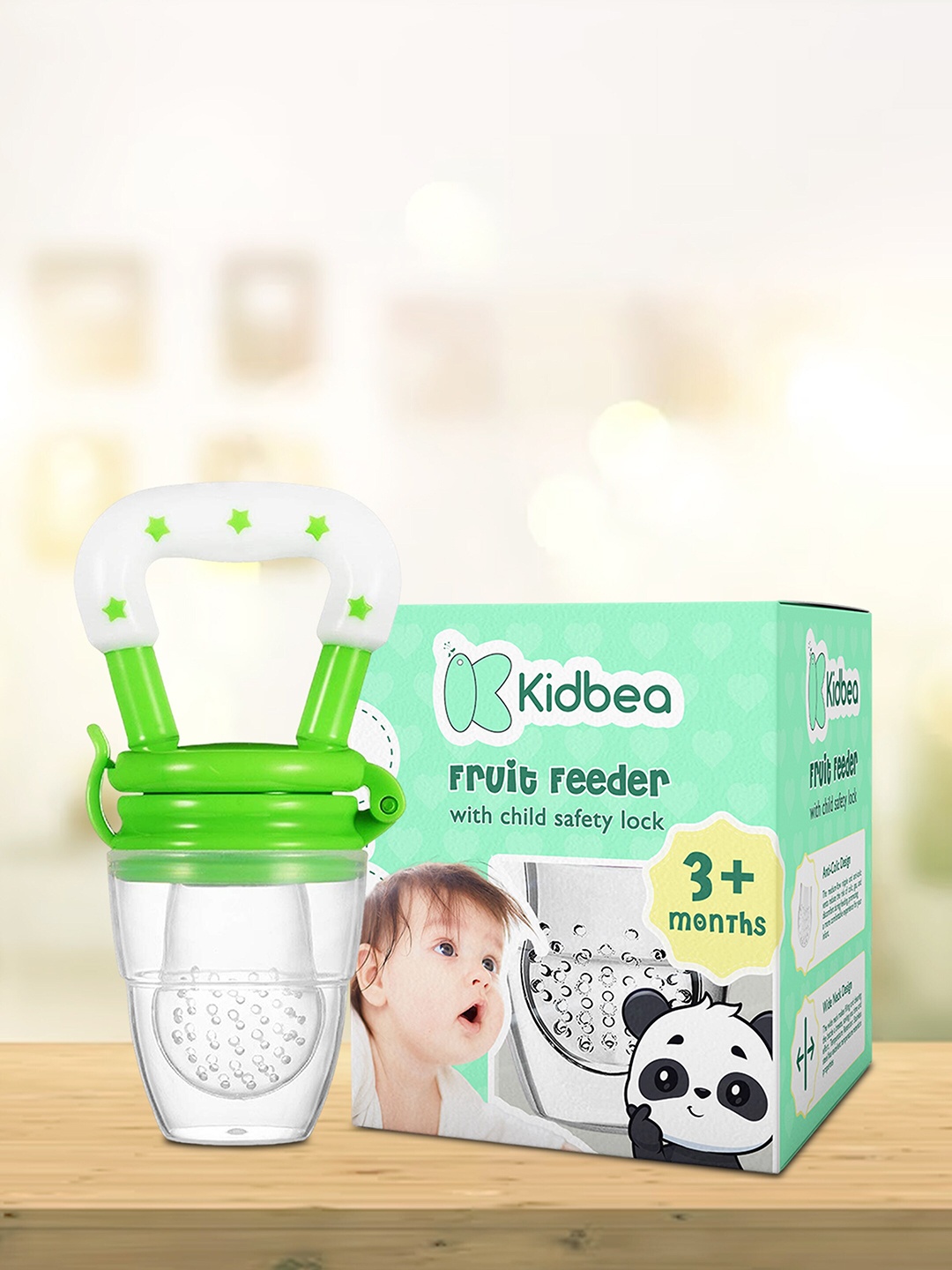 

Kidbea Infants Silicone Food Feeders, Green