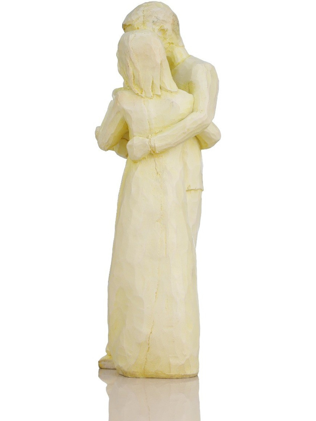 

Goldiluxe Gold Toned Textured Romantic Loving Couple Showpiece
