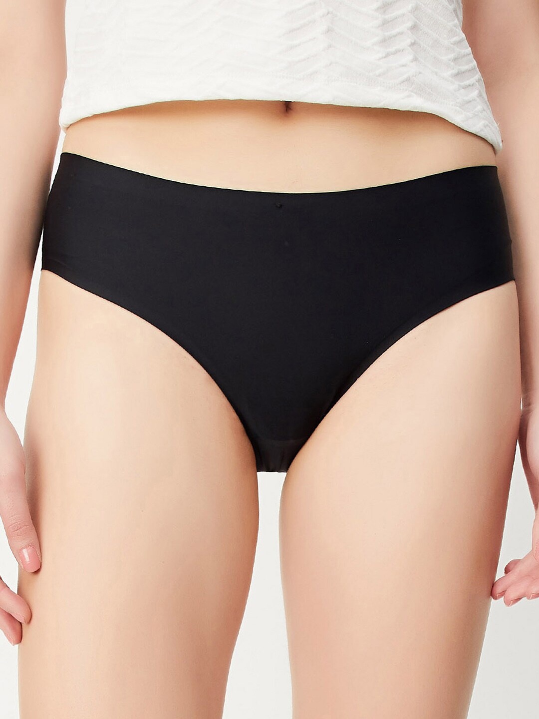 

max Mid Rise Hipsters Briefs, Black