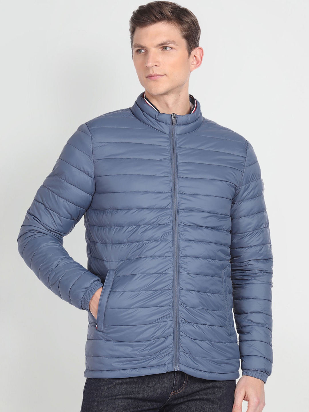 

Arrow Sport Lightweight Quilted Packable Puffer Jacket, Blue