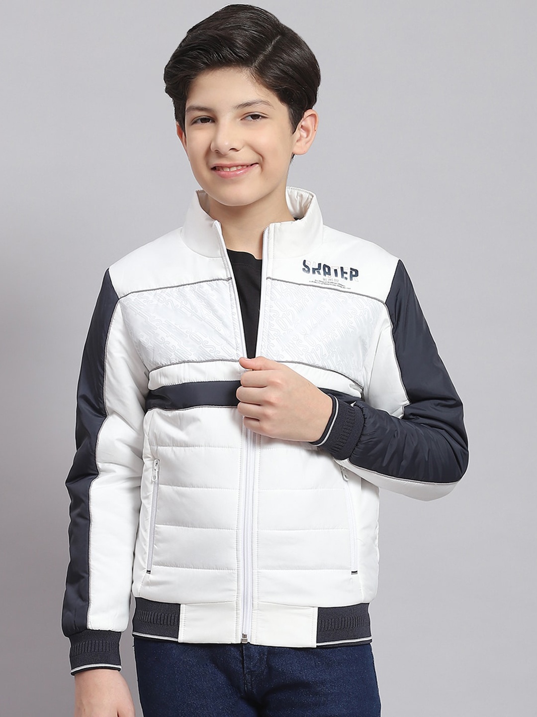 

Monte Carlo Boys Lightweight Padded Jacket, White
