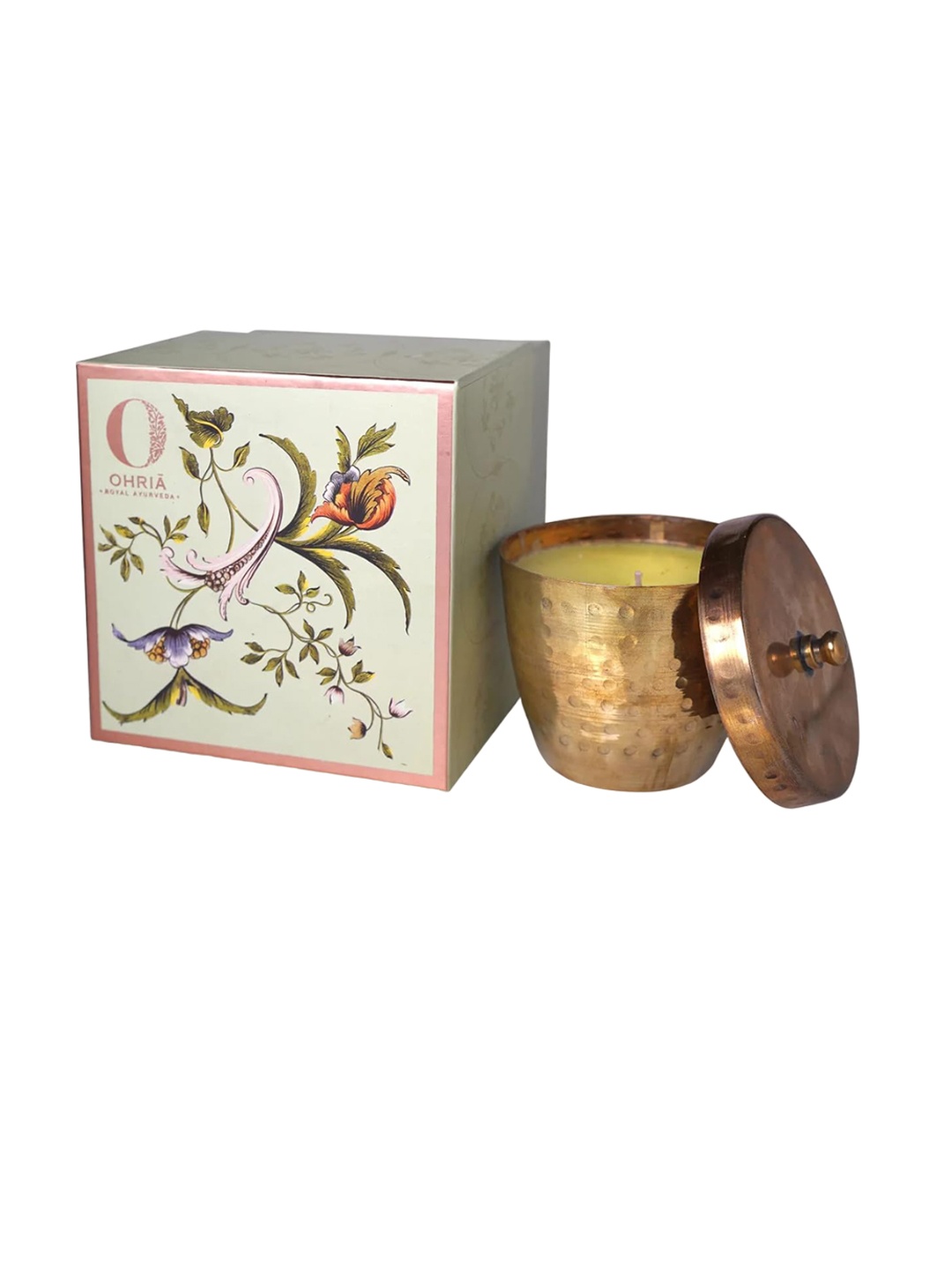 

OHRIA AYURVEDA Set Of Haldi Besan Marigold Soap + Papaya Yoghurt Cleanser + Kesar Diya, White