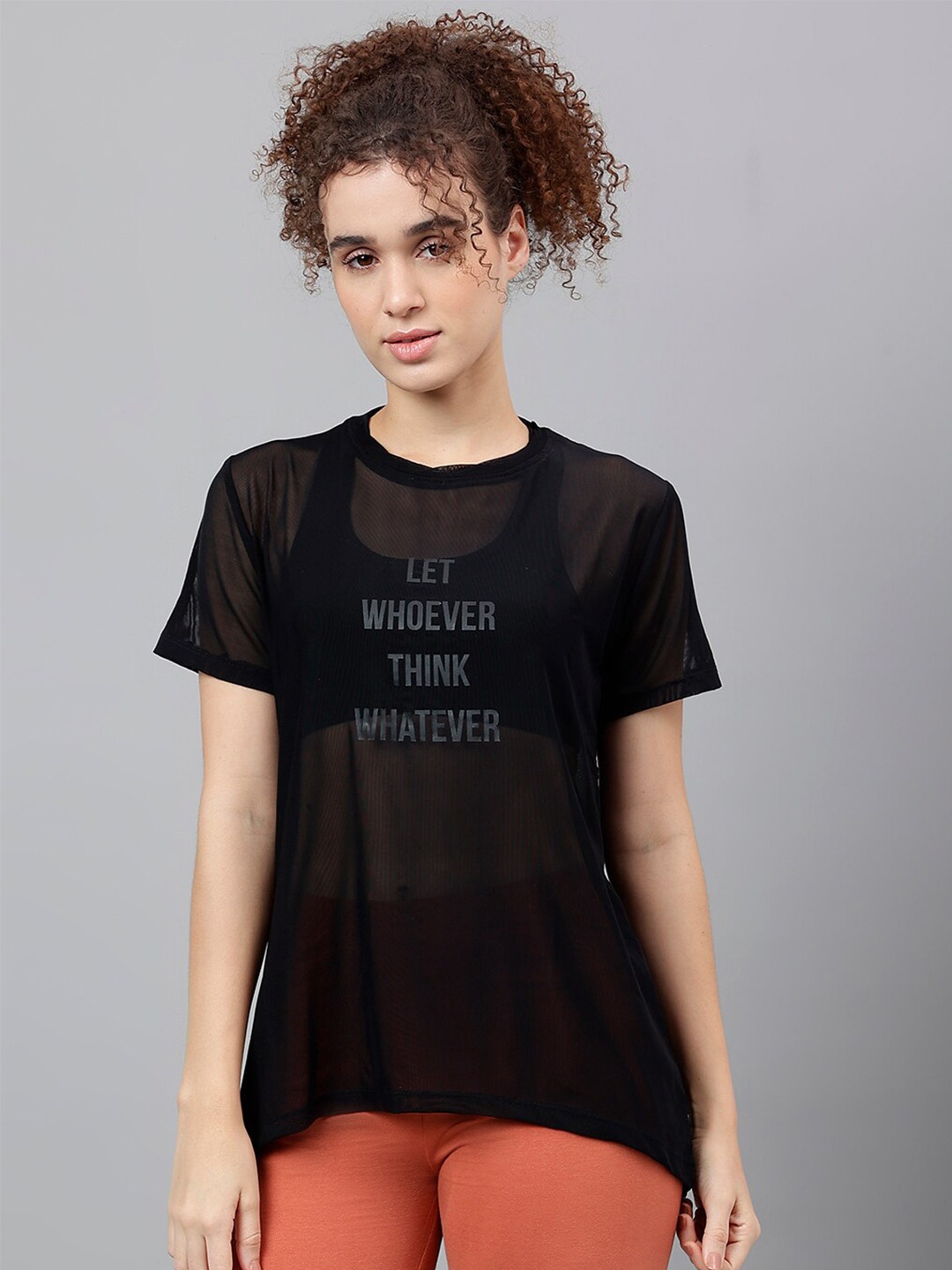 

MKH Typography Printed Dri-FIT T-shirt, Black