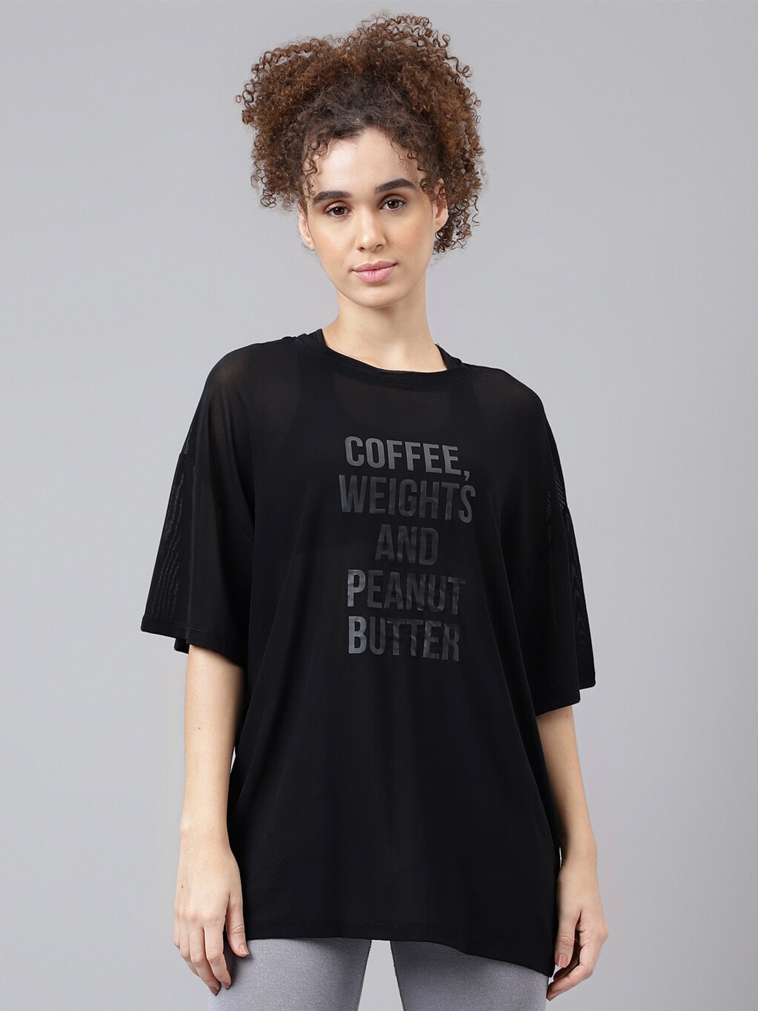

MKH Typography Printed Dri-FIT T-shirt, Black