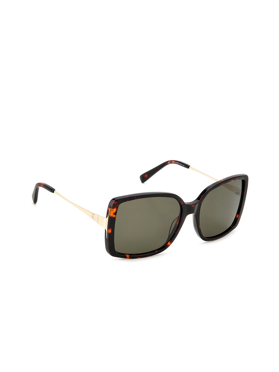 

pierre cardin Women Square Sunglasses with Polarised Lens 20567908658IR, Brown