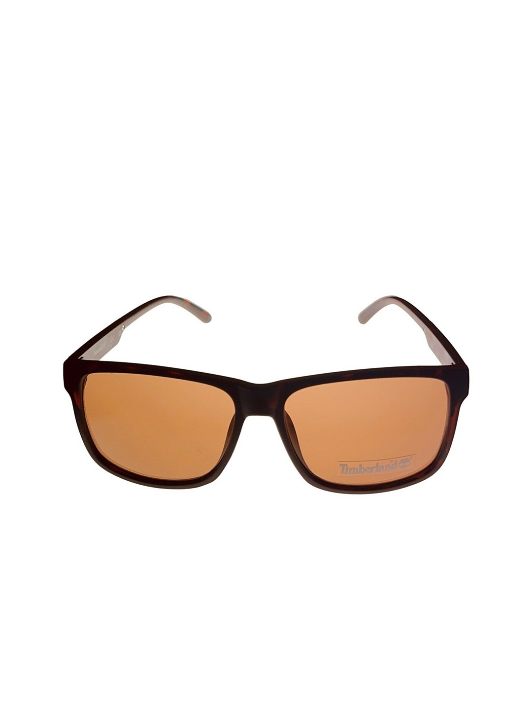 

Timberland Men Full Rim Square Sunglass With UV Protected Lens-TB7254 58 52E, Brown