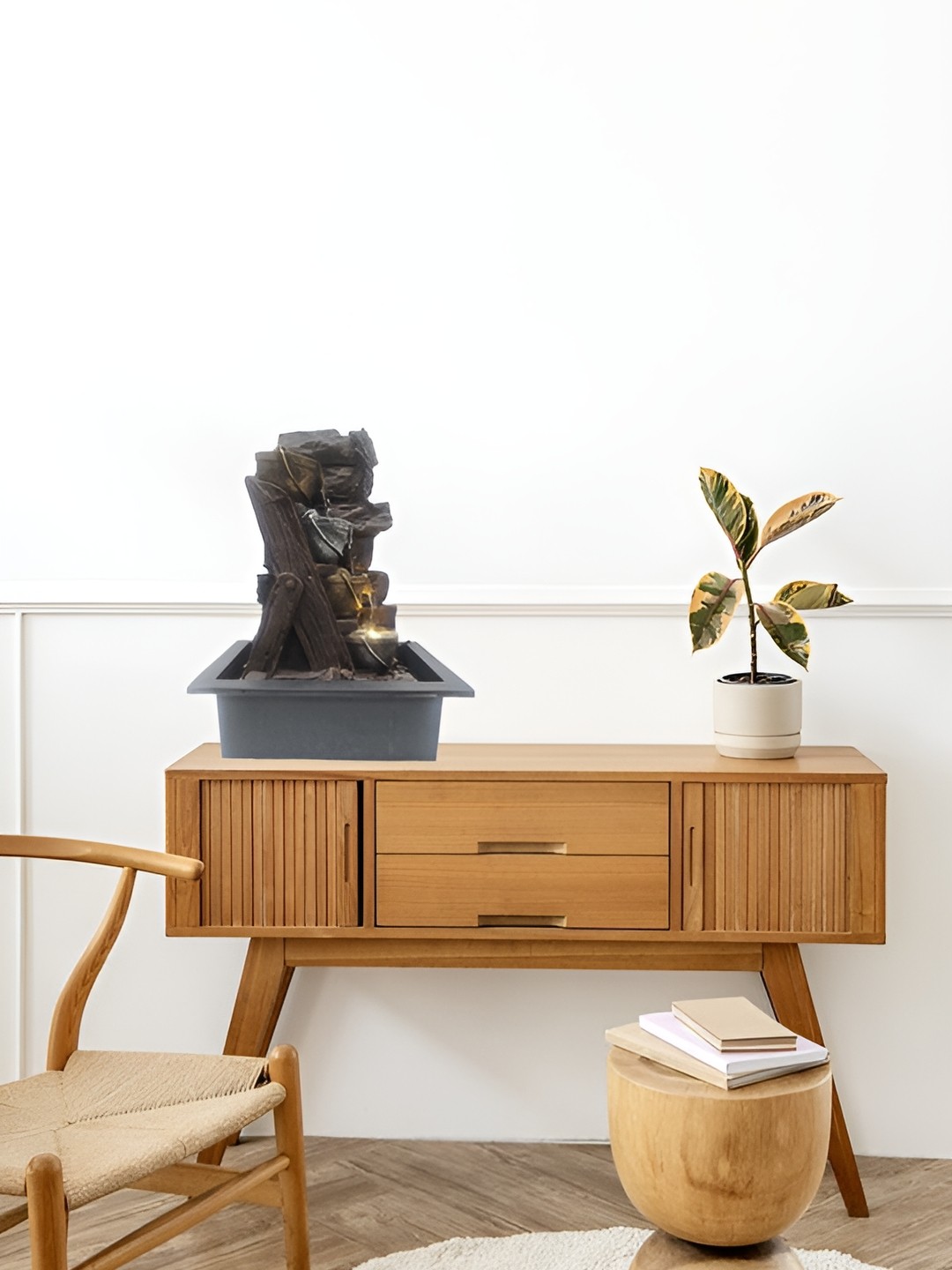 

Heritage India Brown 3 Steps Water Fountain