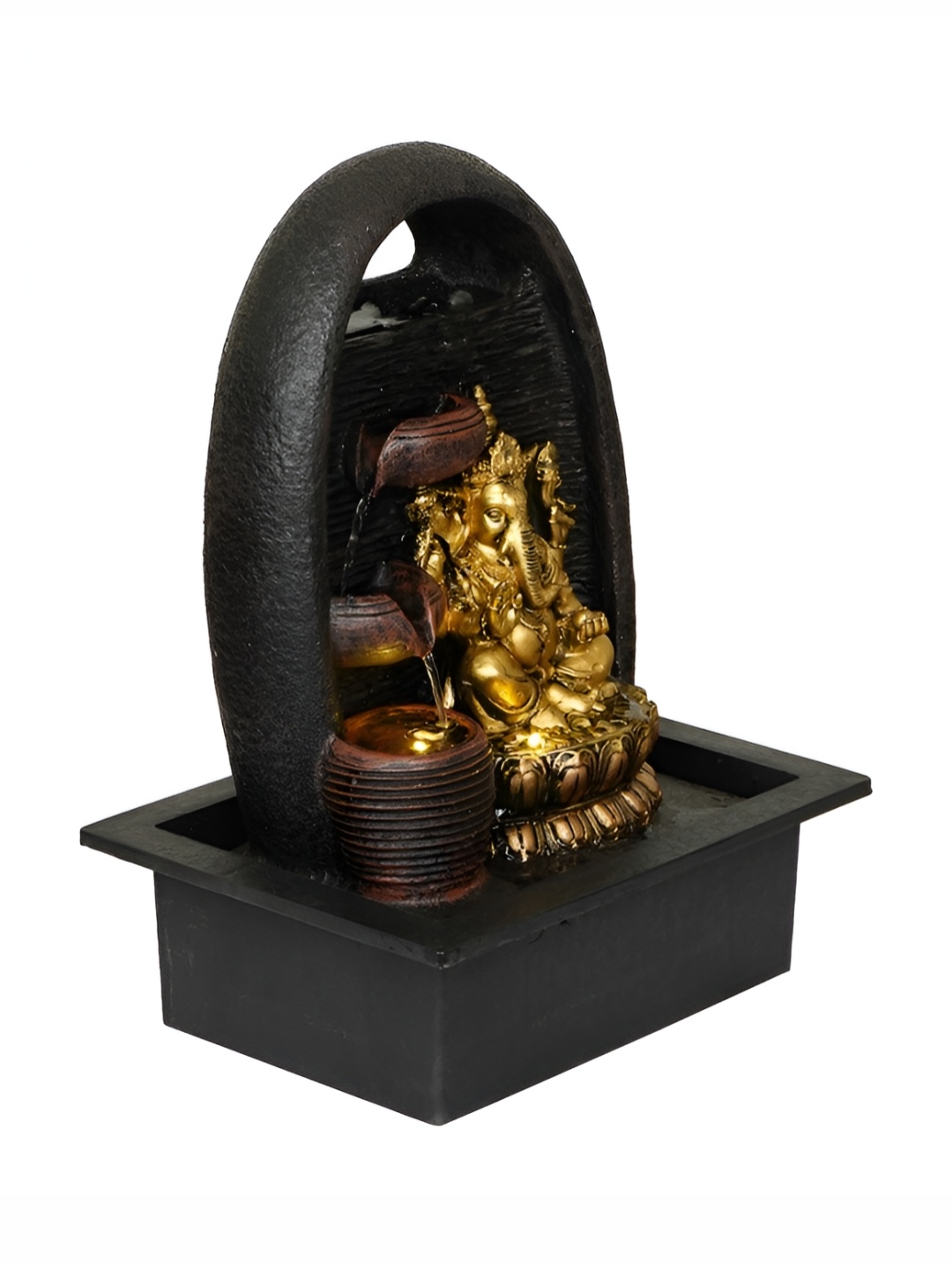 

Heritage India Brown Buddha Design Waterfall Fountain