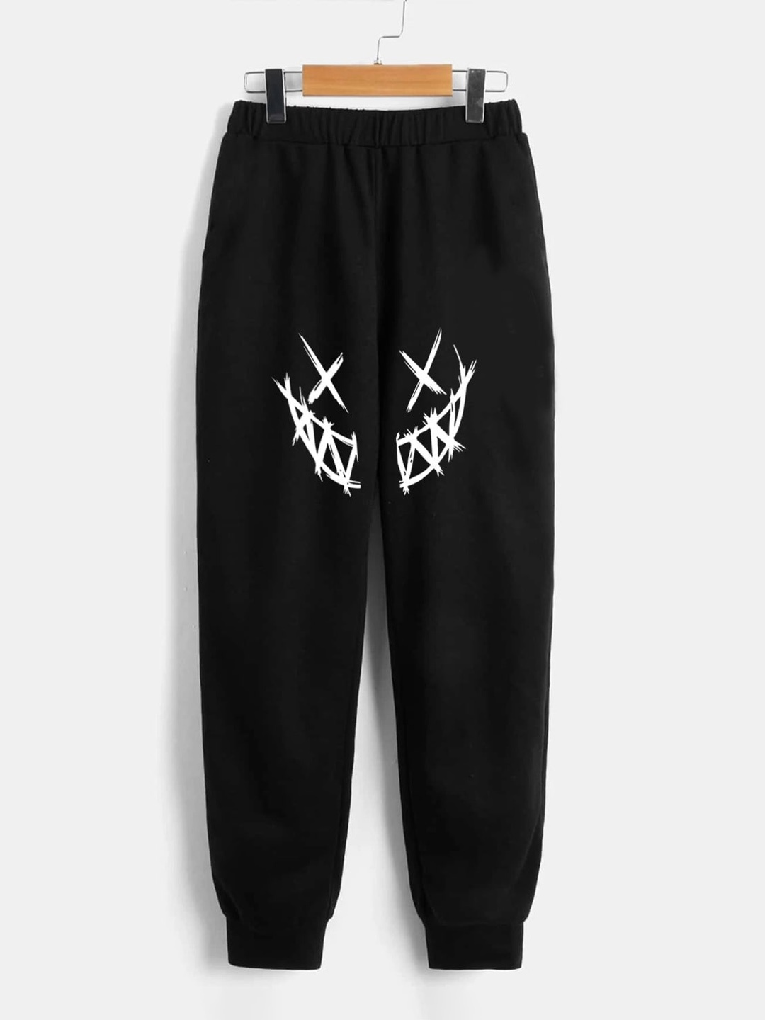 

StyleCast Boys Black Graphic Printed Original Trousers