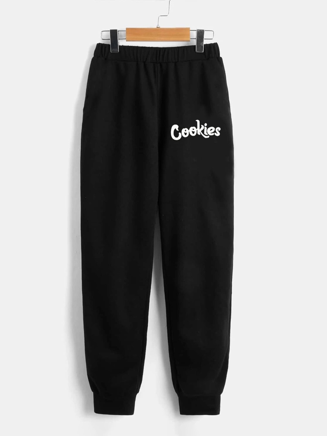 

StyleCast Boys Black Typography Printed Mid-Rise Original Joggers