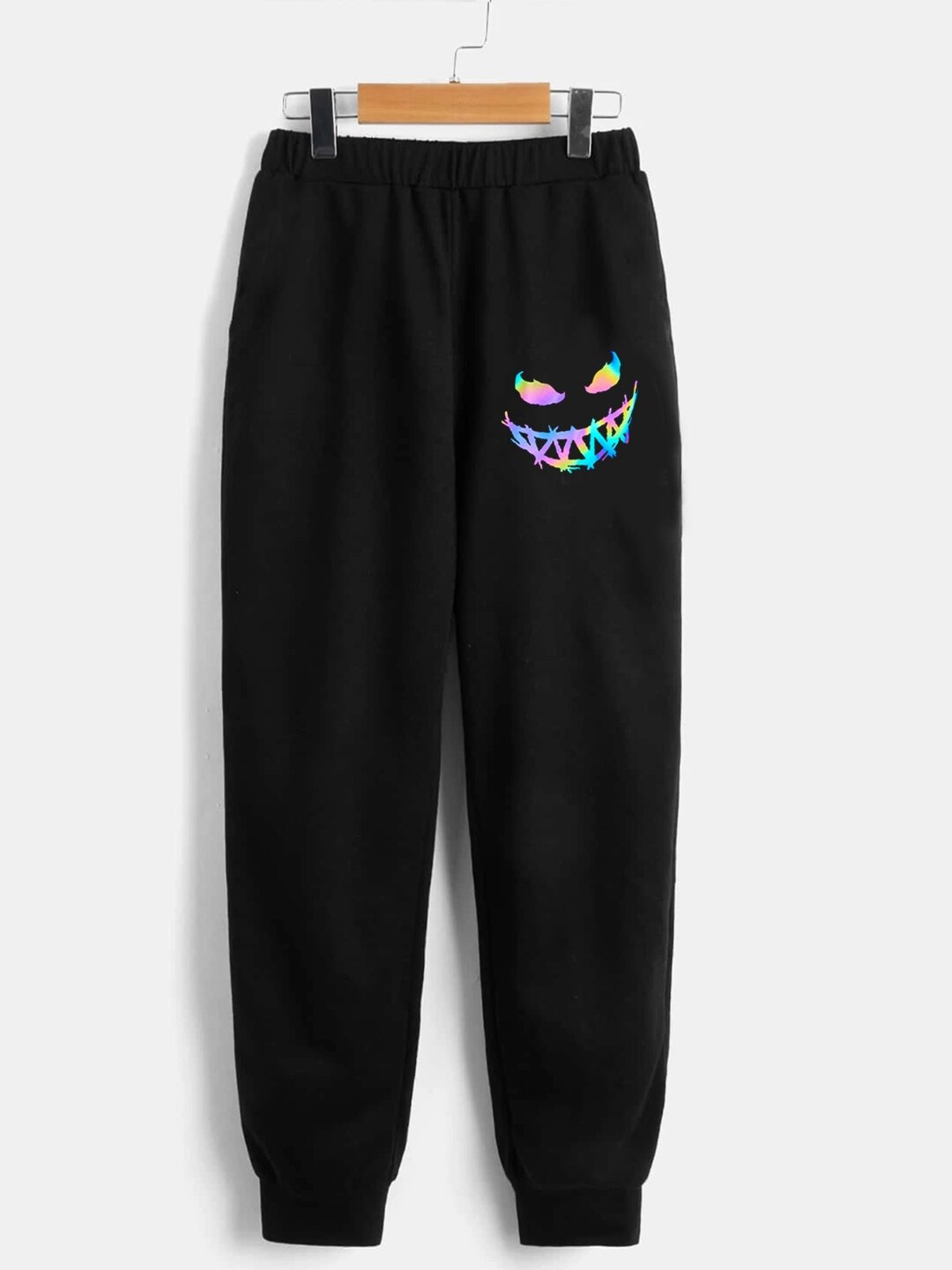

StyleCast Boys Black Conversational Printed Original Jogger