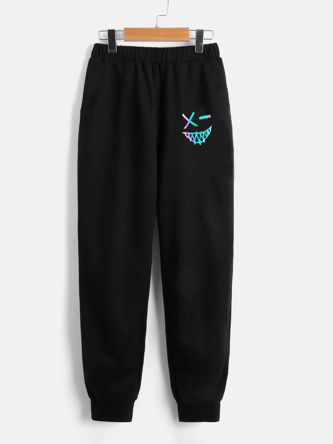 

StyleCast Boys Black Printed Mid-Rise Original Joggers