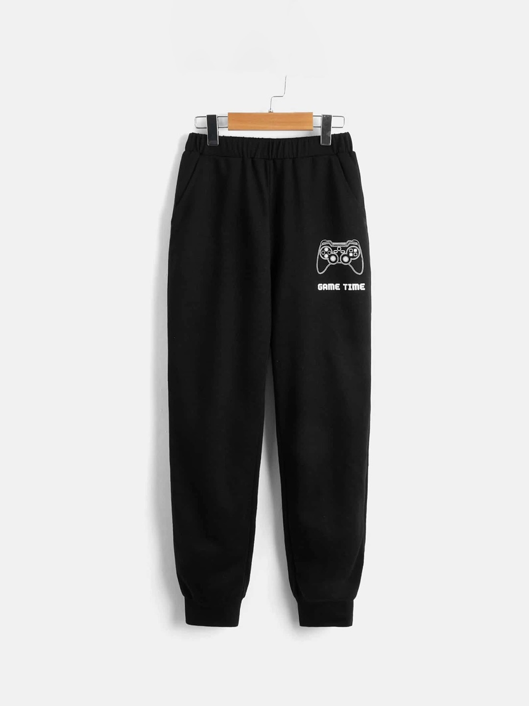 

StyleCast Boys Black Original Mid-Rise Cotton Joggers
