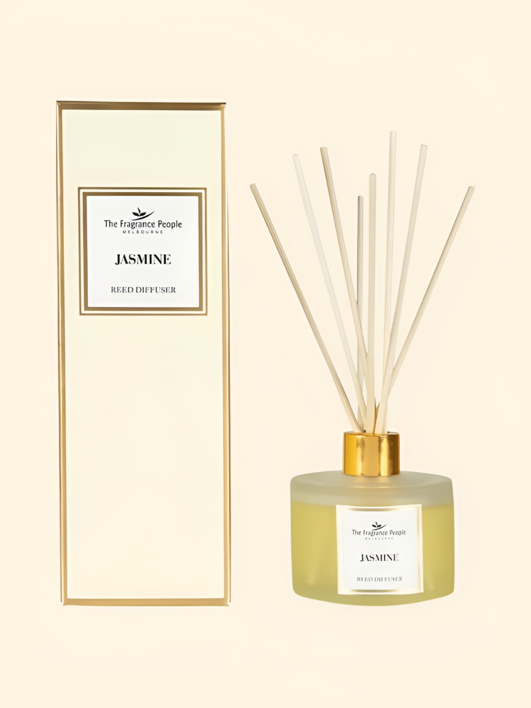 

The Fragrance People Jasmine Aroma Oil Diffuser 175 ml, Beige