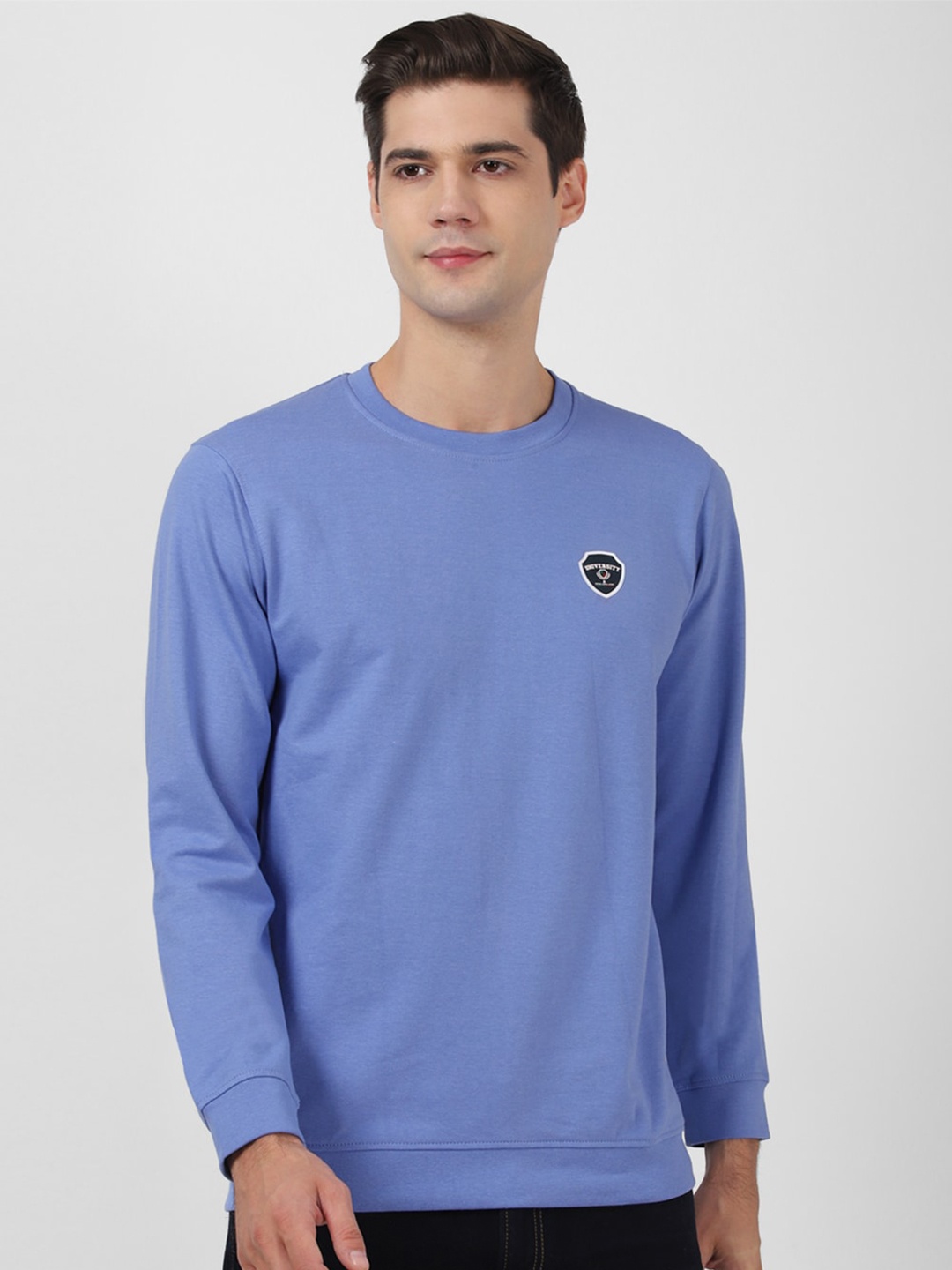 

PETER ENGLAND UNIVERSITY Round Neck Sweatshirt, Blue