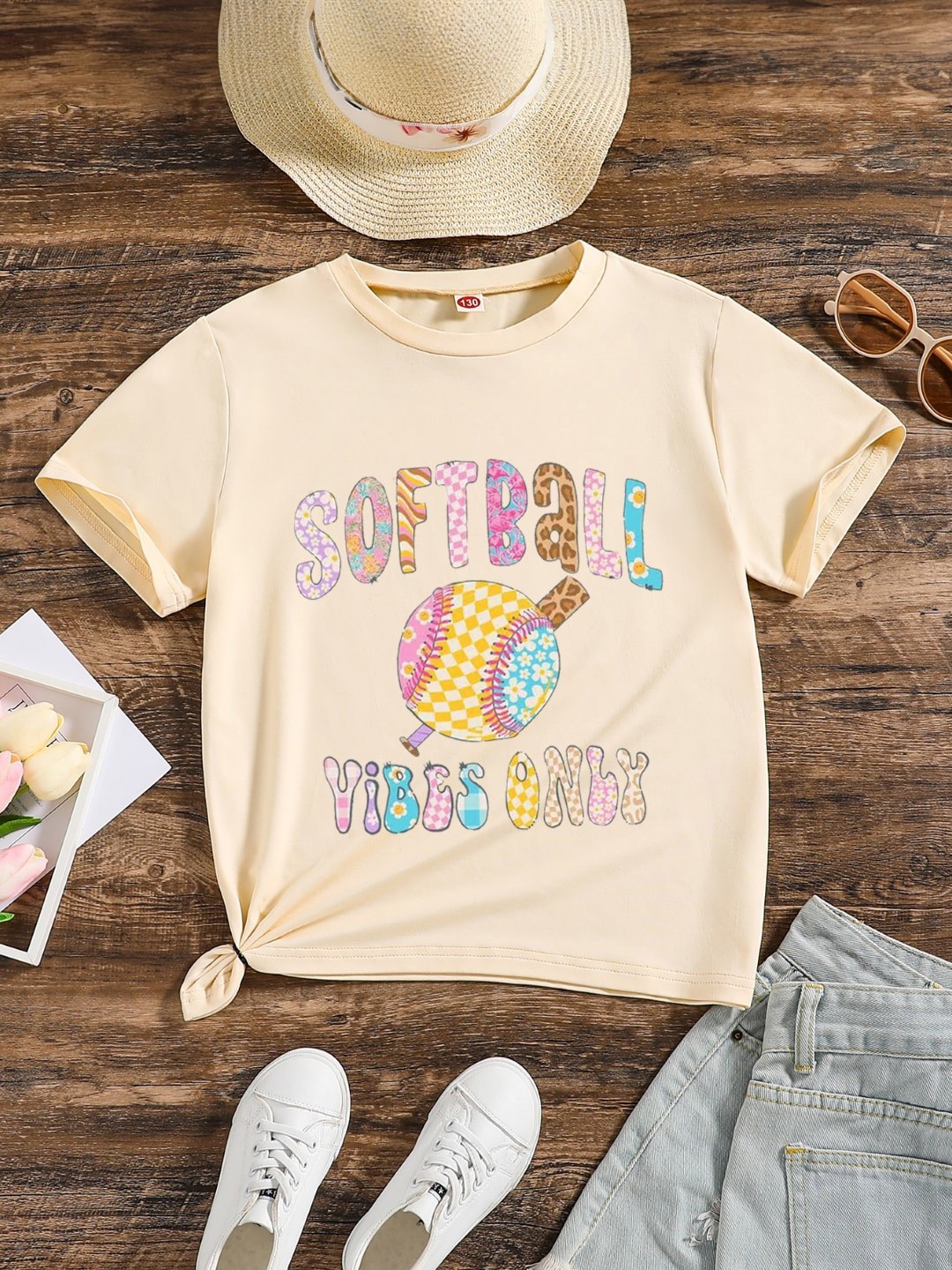 

StyleCast Girls Yellow Typography Printed T-shirt