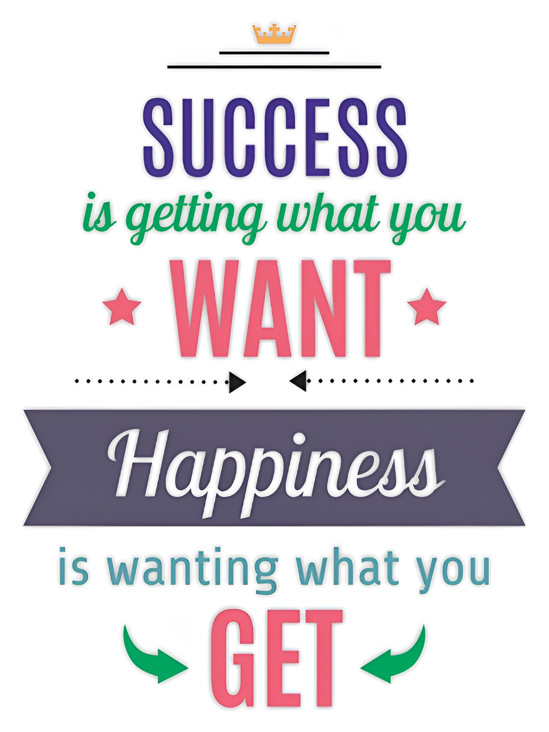 

CVANU Red & Blue Motivational & Quote Self Adhesive Wall Paper