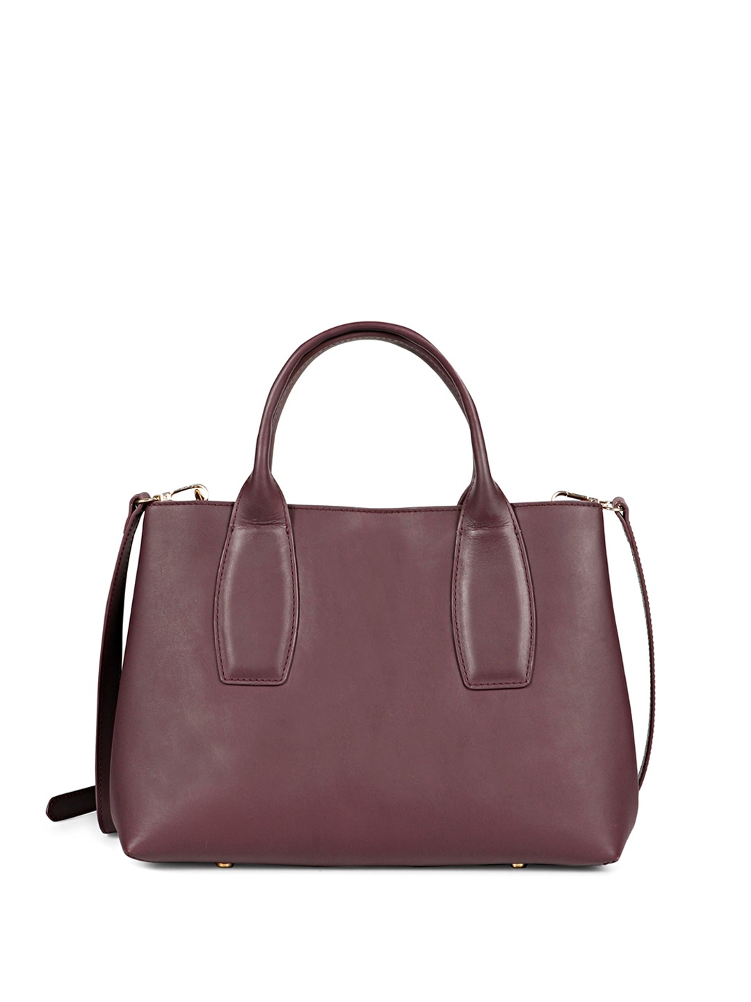 

Saint G Leather Handheld Bag, Burgundy