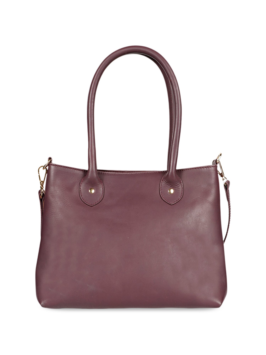 

Saint G Leather Shoulder Bag, Burgundy