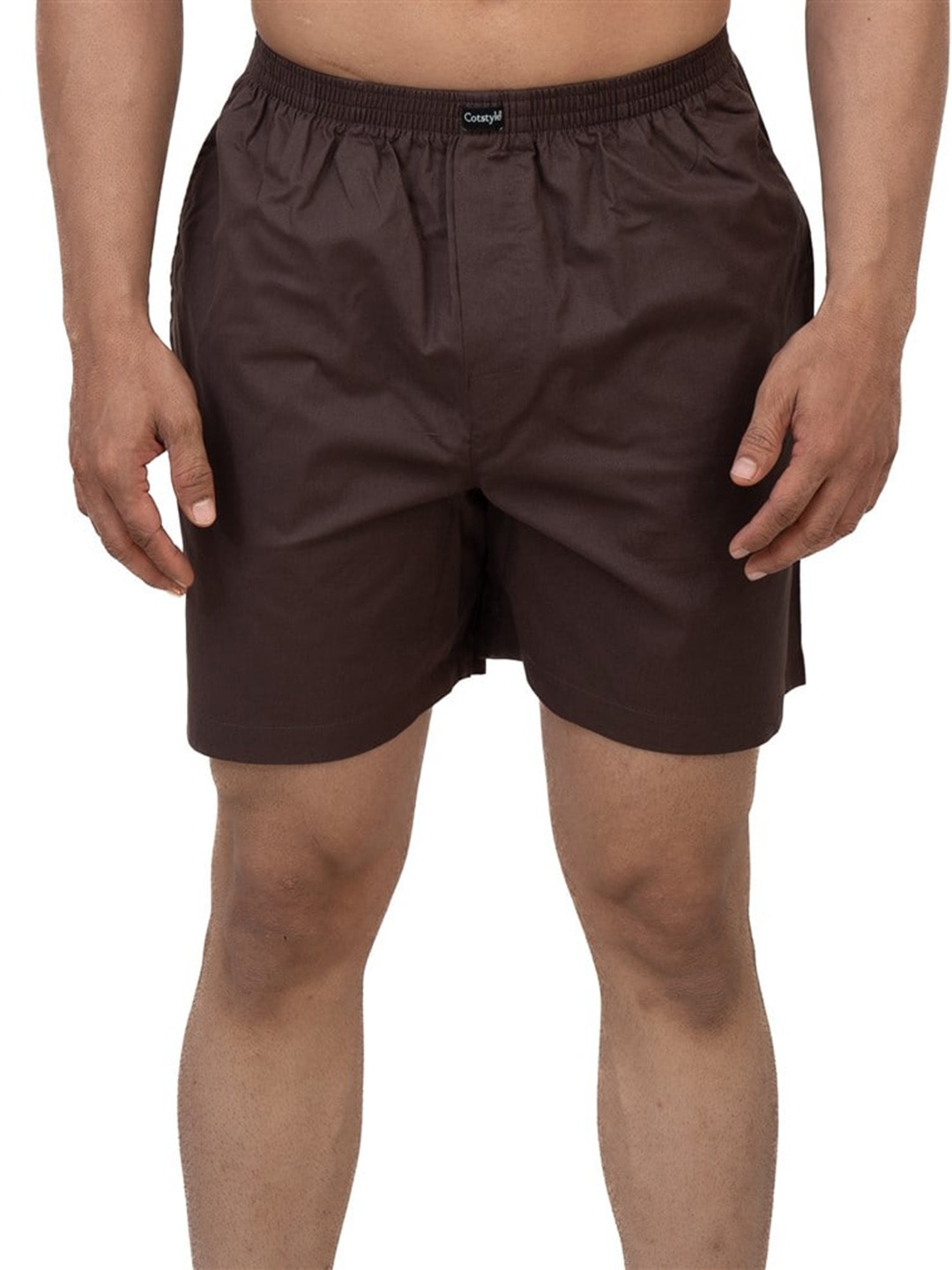 

Cotstyle Pure Cotton Boxers, Brown