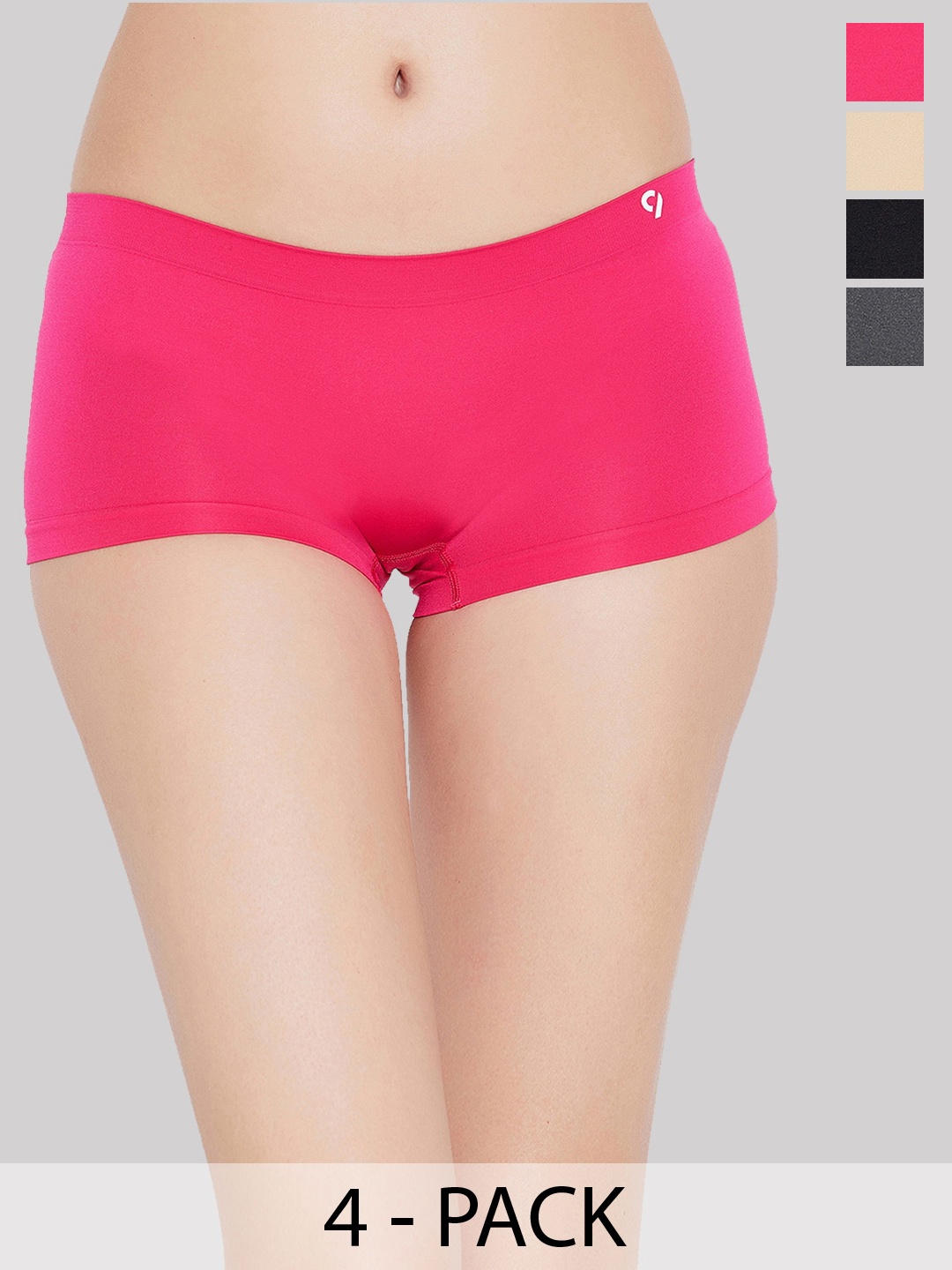 

C9 AIRWEAR Pack Of 4 Seamless Boyshort Briefs, Pink