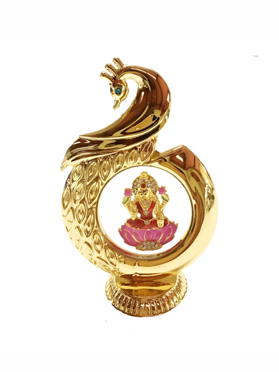 

INTERNATIONAL GIFT Gold Toned Laxmi Ji Idol Gift Set
