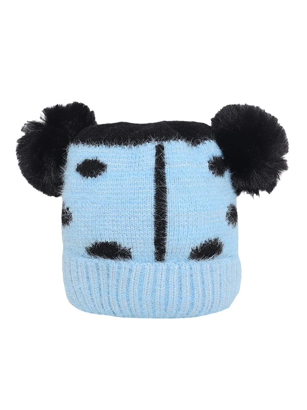 

Zacharias Kids Self Design Woollen Beanie, Blue
