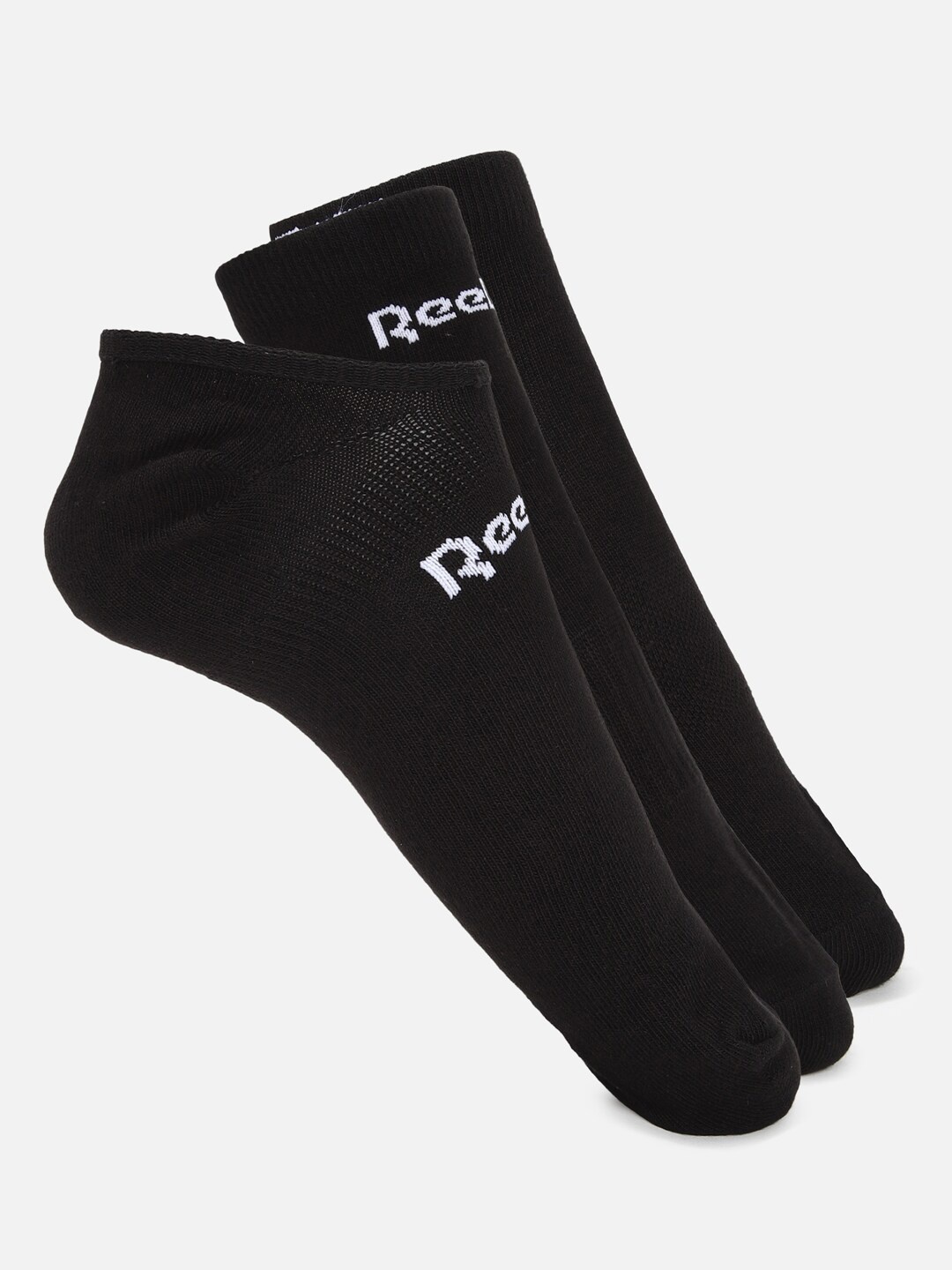 

Reebok Men Pack Of 3 All Purpose Ankle-Length Socks, Black