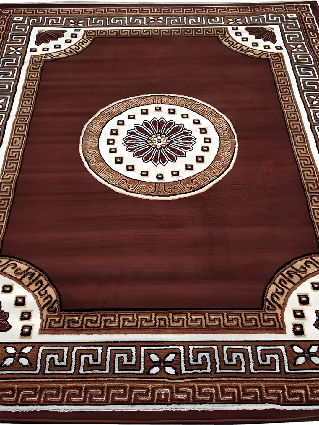 

Asad Emporium Rugs Brown Ethnic No Shredding Carpet