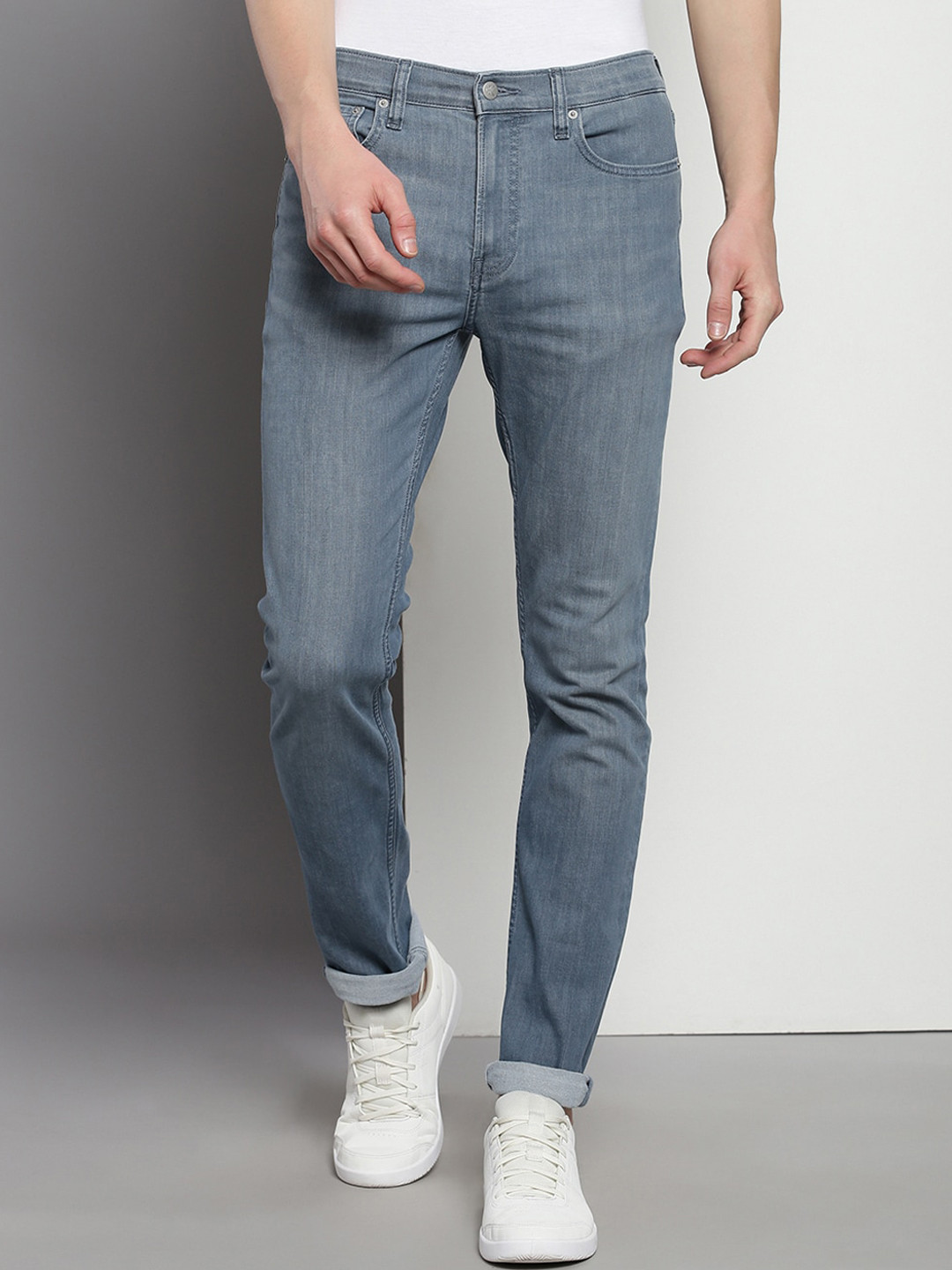 

Calvin Klein Jeans Men Slim Fit Stretchable Jeans, Blue