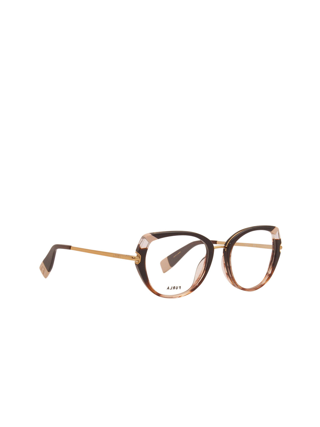 

Furla Women Full Rim Oval Frames, Brown