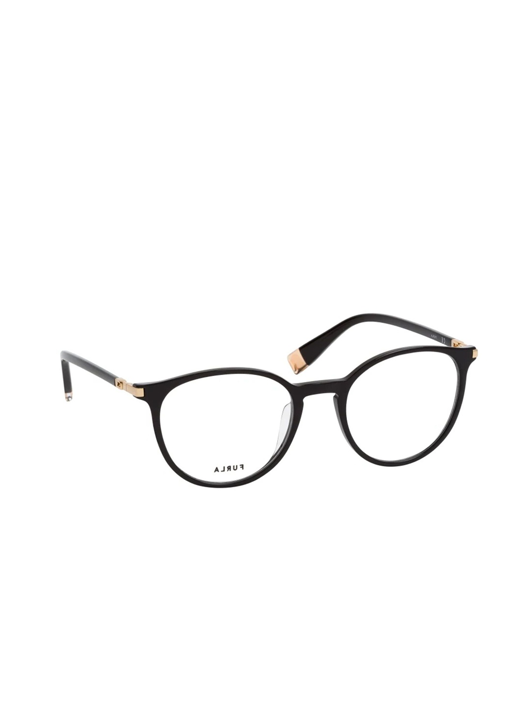 

Furla Women Full Rim Round Frames, Black
