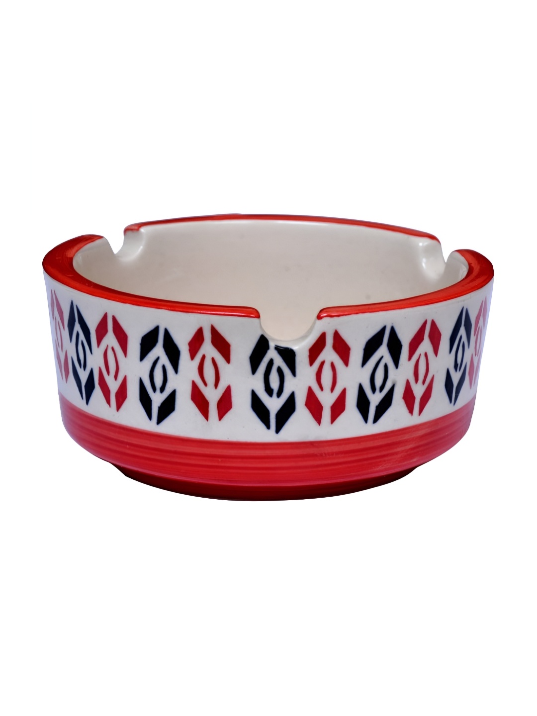 

Kittens Red & White Printed Ceramic Ash Tray