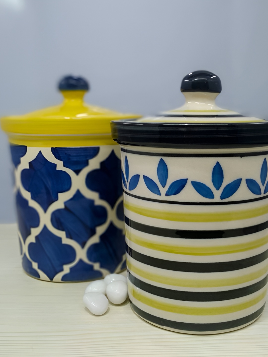 

Kittens Blue 2 Pieces Ceramic Food Container