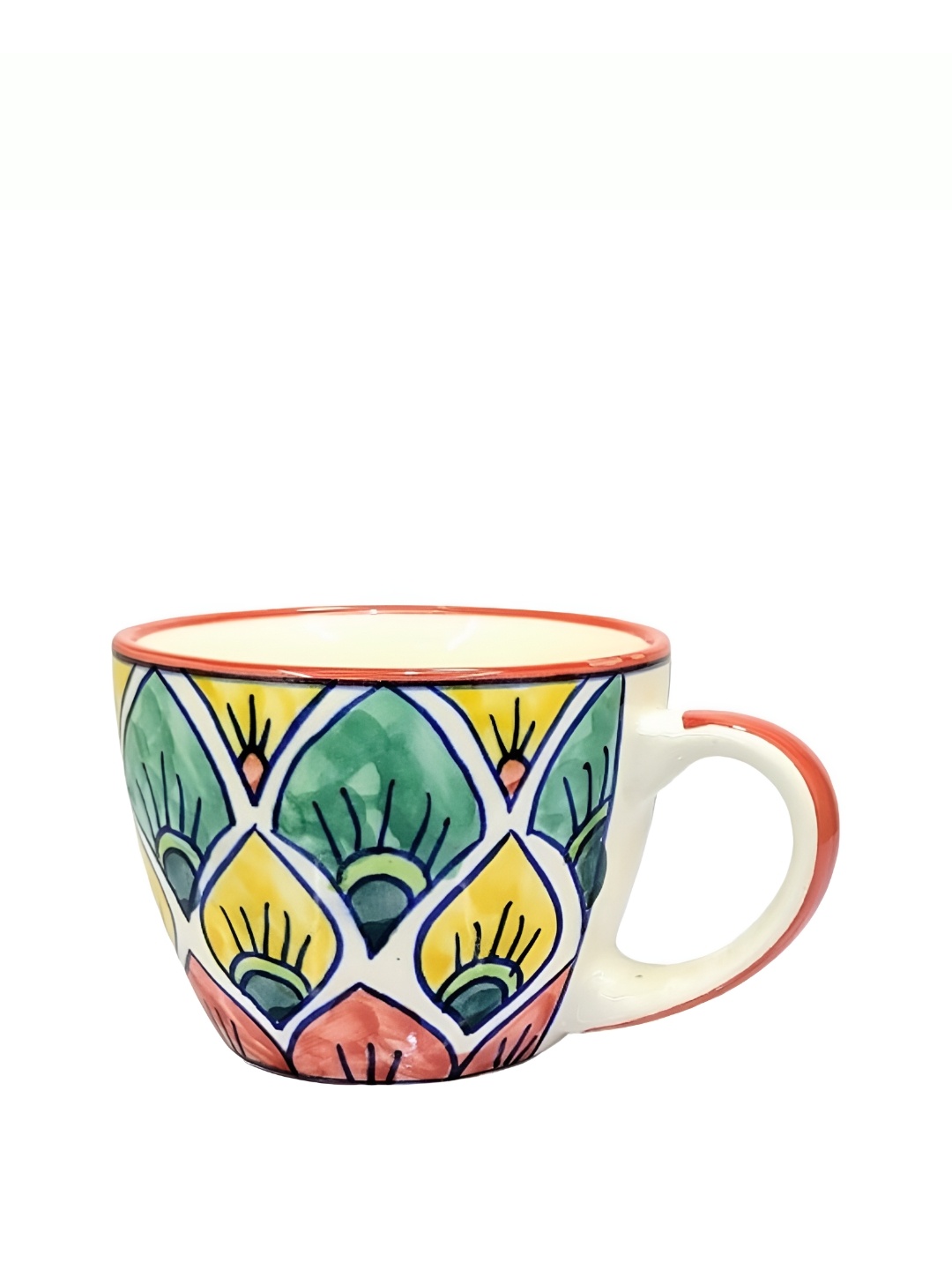 

Kittens White Printed Ceramic Glossy Mug 375 ml