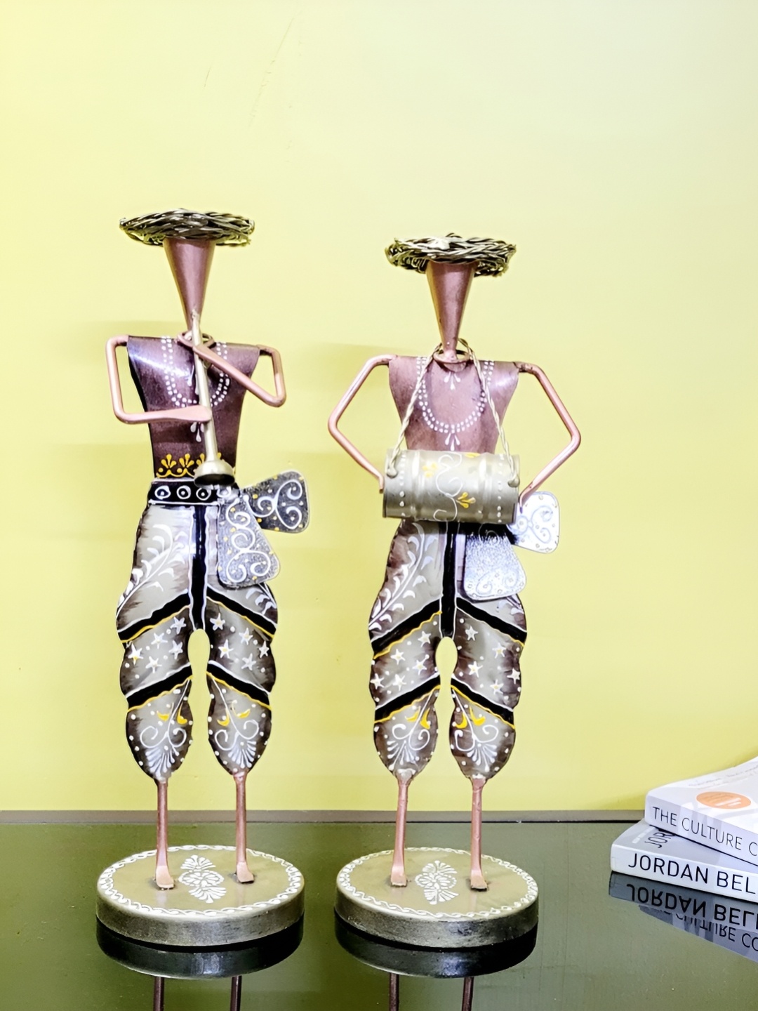 

Kittens Brown & Beige 2 Pieces Rajasthani Metal Figurine Showpieces