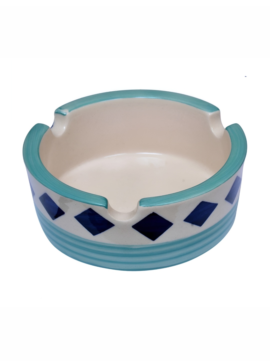 

Kittens Green & Blue Printed Ceramic Ash Tray