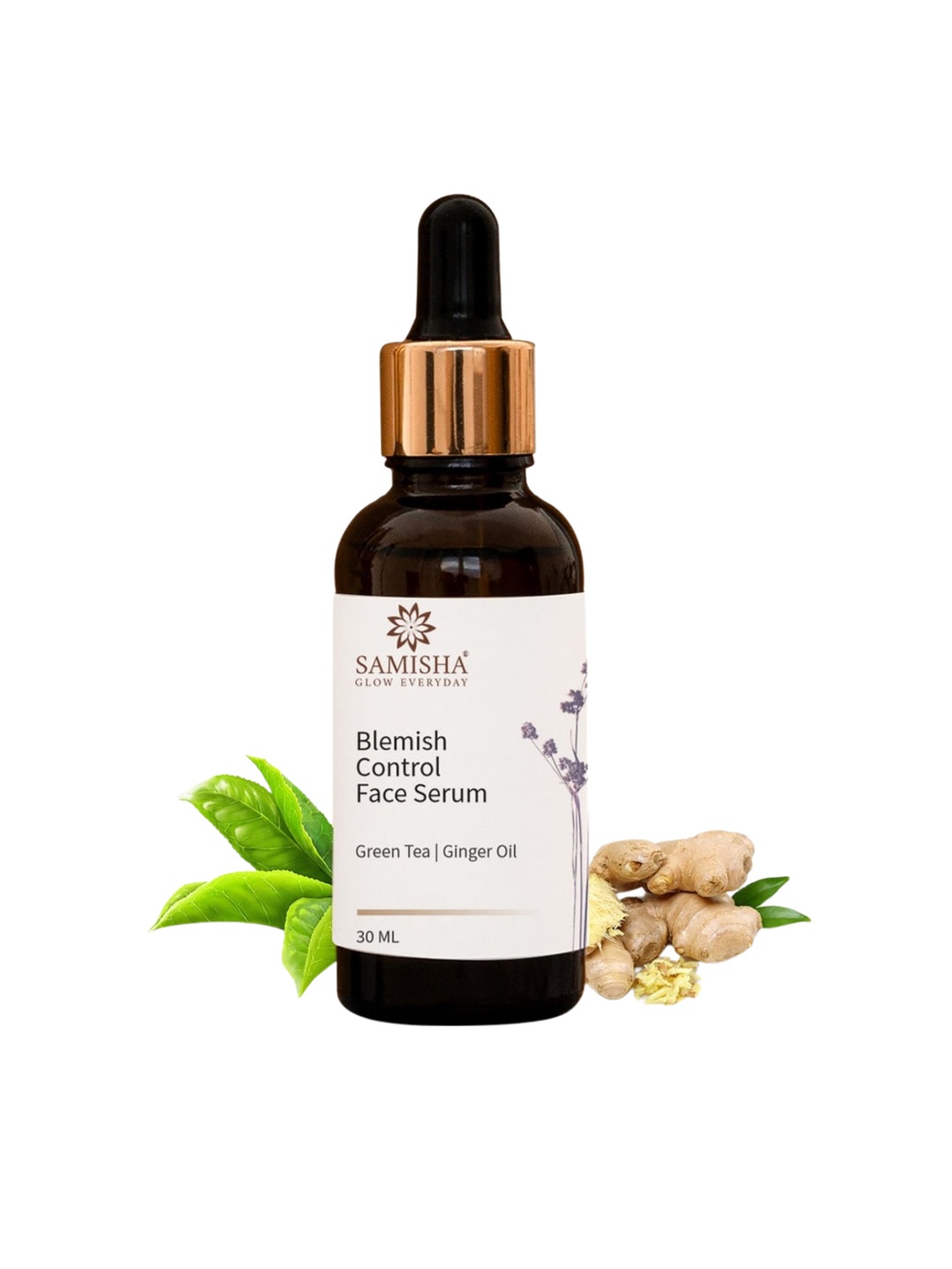 

SAMISHA Blemish Control Face Serum With Green Tea - 30ml, Black