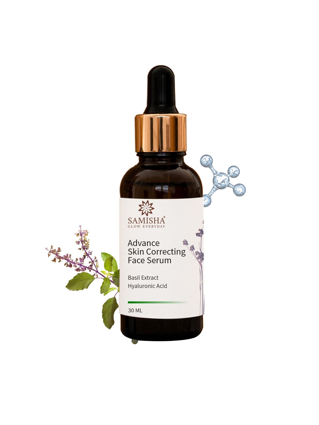 

SAMISHA Advance Skin Correcting Face Serum With Hyaluronic Acid - 30ml, Black