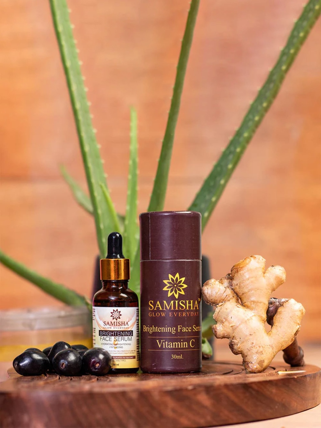 

SAMISHA Vitamin C Brightening Face Serum - 30ml, Black