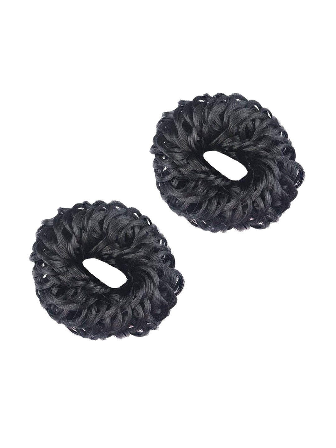 

CHRONEX 2-Pcs Hair Juda Extension Hair Band - Black