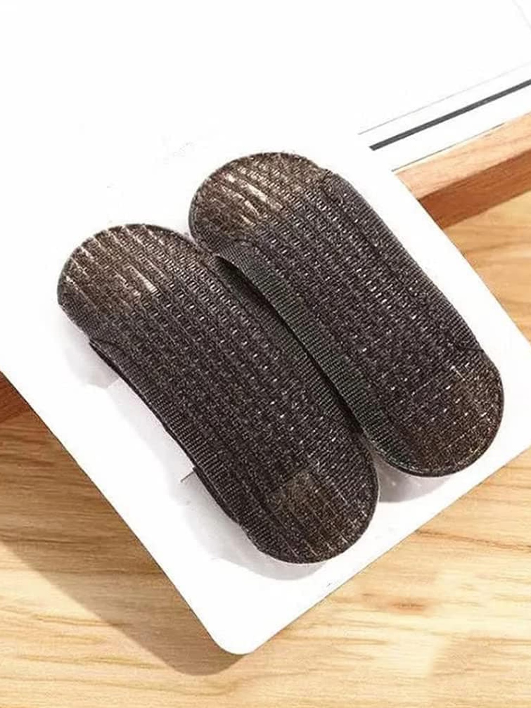 

CHRONEX Set Of 3 Magic Bun Makers, Black